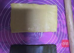 抹茶双色饼干的做法图解7