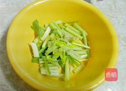 芹菜炒香干的做法图解3