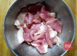 黄瓜杏鲍菇炒肉的做法图解3