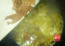 酸菜猪肝汤面的做法图解6