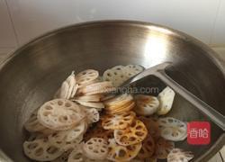 爆炒藕片的做法图解4