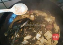 咸萝卜樱炖豆腐的做法图解9