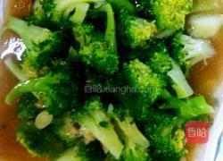 浇汁西兰花的做法图解7