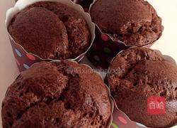 无油可可巧克力纸杯蛋糕的做法图解15