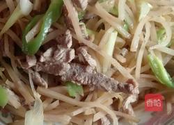 青椒炒芥菜丝的做法图解4