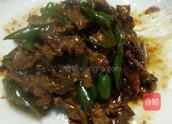尖椒牛柳的做法图解9