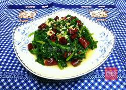 蒜蓉茼蒿菜的做法图解5