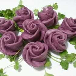 紫薯玫瑰花的做法[图]