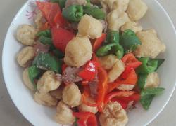 油豆腐炒肉片（家常）