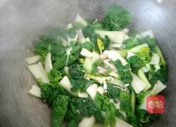 蒜泥黄心菜的做法图解5