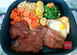 黑椒牛排套餐的做法图解9