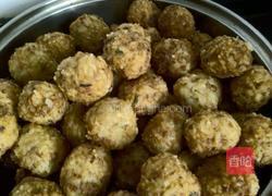 炸丸子的做法图解4