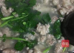 滑肉煮西洋菜的做法图解3