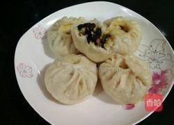 虾仁木耳(素)包子的做法图解10
