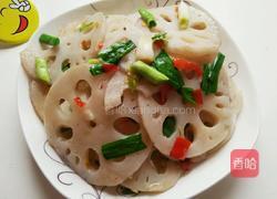 素炒藕片的做法图解7