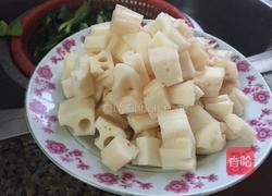 酸辣泡菜藕丁的做法图解1