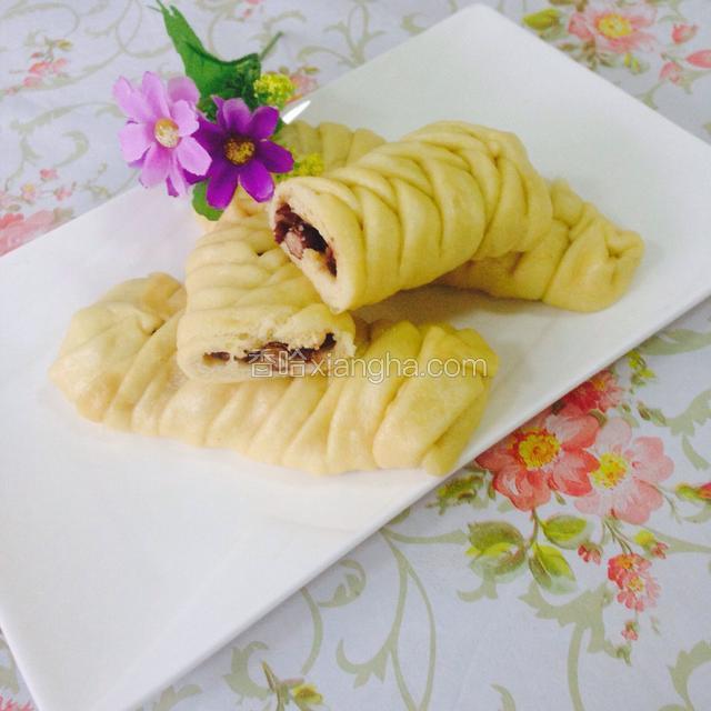 红豆蒸饼