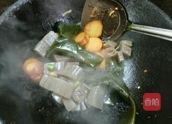 魔芋素鸡海带烧的做法图解2