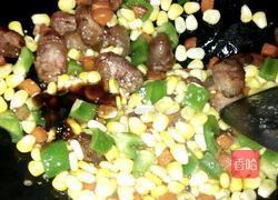 腊肠炒三色的做法图解4