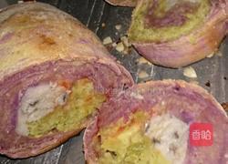 哈康面包（夹心红薯鱼泥软欧）的做法图解13