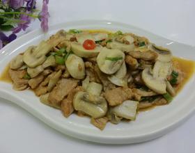 蘑菇炒肉片[图]
