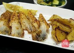 香煎三文鱼鳍的做法图解16