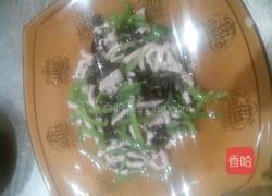 青椒木耳肉丝的做法图解4
