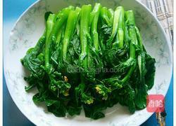 油淋菜心的做法图解6