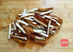 香干炒蒜苔的做法图解4