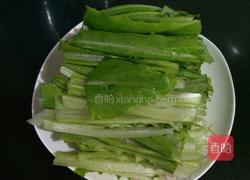 耗油油麦菜的做法图解1