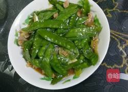 牛肉炒荷兰豆的做法图解9