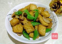 小炒煎豆腐的做法图解11