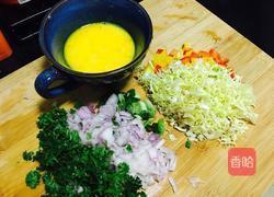 法香什锦蛋炒饭的做法图解1