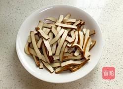 木耳炒香干的做法图解4
