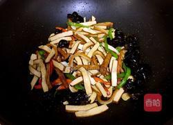 木耳炒香干的做法图解8