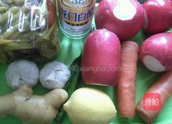 柠檬酸辣萝卜的做法图解1