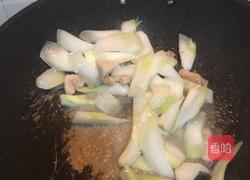 笋子炒肉的做法图解2