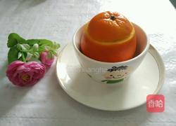 治咳小妙方，蜂蜜蒸香橙的做法图解4