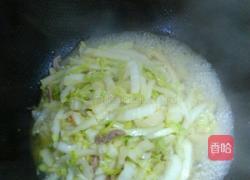 大白菜炒肉丝的做法图解6
