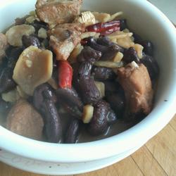  排骨红蘑炖土豆干的做法[图]