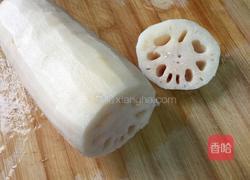 冰糖红枣糯米藕的做法图解2