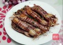 姜葱炒濑尿虾的做法图解8