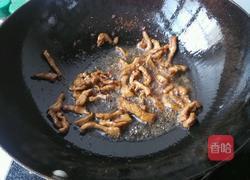 蒜薹炒肉丝的做法图解5