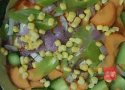 饺子皮批萨的做法图解4