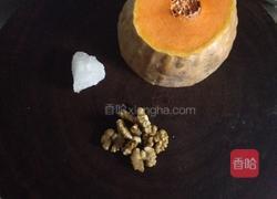 南瓜核桃羹的做法图解1