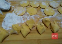 南瓜玫瑰卷的做法图解5