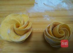 南瓜玫瑰卷的做法图解9