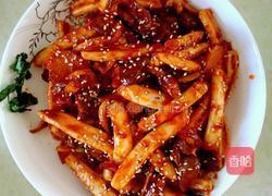 辣酱鱿鱼炒鸡胗的做法图解11