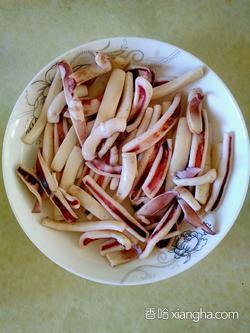 辣酱鱿鱼炒鸡胗