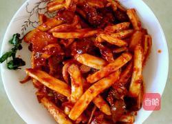 辣酱鱿鱼炒鸡胗的做法图解10